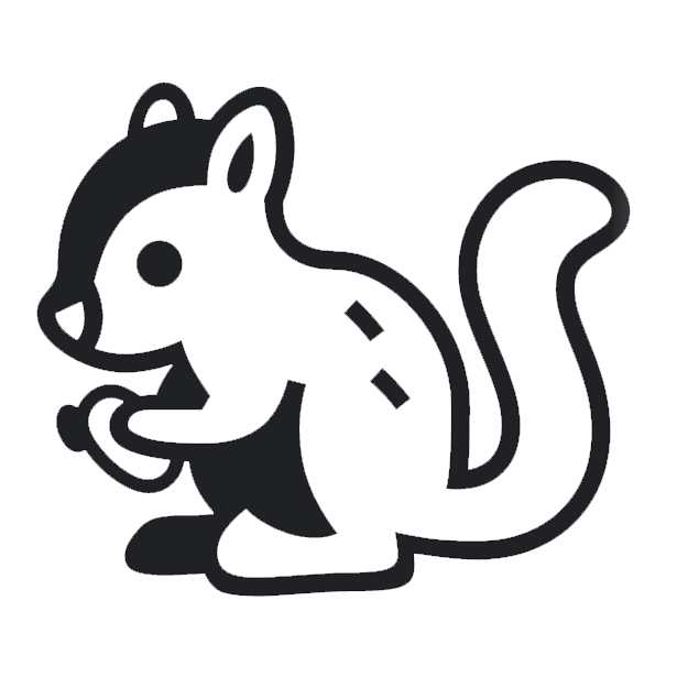 Chipmunk on Noto Emoji
