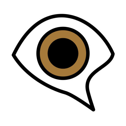 Eye In Speech Bubble on OpenMoji
