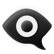 Eye In Speech Bubble on Samsung