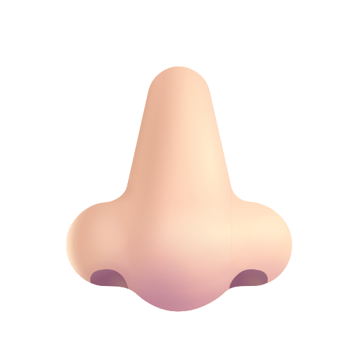 Nose: Light Skin Tone on Microsoft 3D
