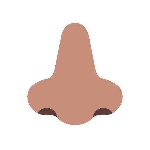 Nose: Medium Skin Tone on Microsoft Fluent