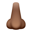 Nose: Medium-Dark Skin Tone on Samsung