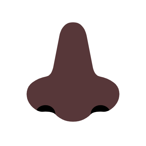 Nose: Dark Skin Tone on Microsoft Fluent