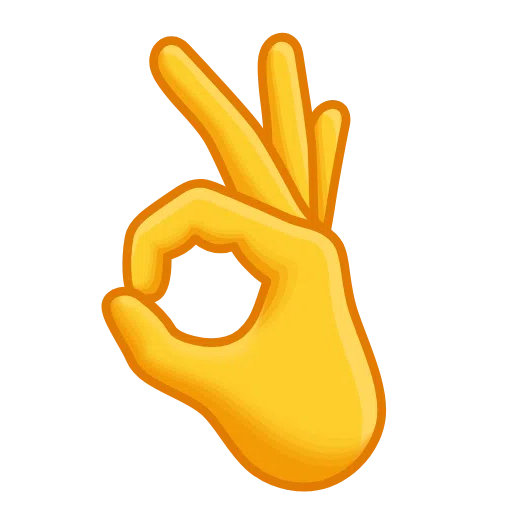 Ok Hand Sign on Telegram