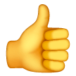 Thumbs Up Sign on Samsung