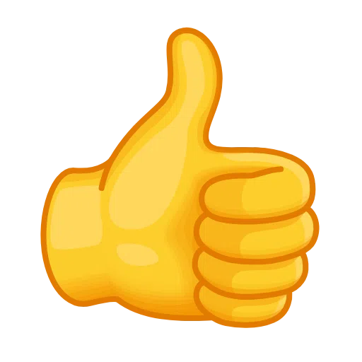 Thumbs Up Sign on Telegram