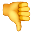 Thumbs Down Sign on Samsung