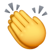 Clapping Hands Sign on Samsung