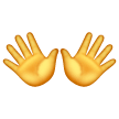 Open Hands Sign on Samsung