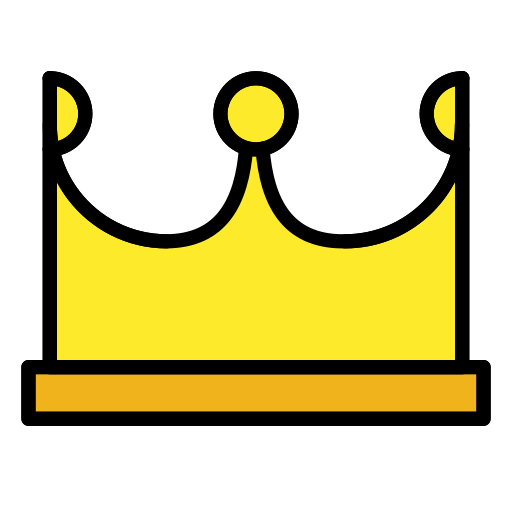 Crown on OpenMoji