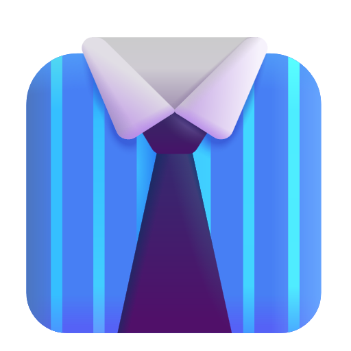 Necktie on Microsoft 3D