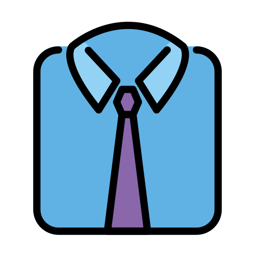 Necktie on OpenMoji