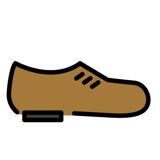 Mans Shoe on OpenMoji