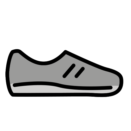 Athletic Shoe on OpenMoji