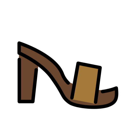 Womans Sandal on OpenMoji