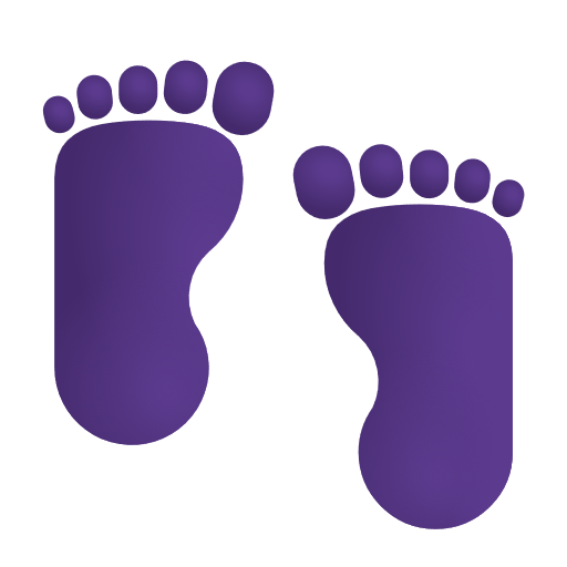 Footprints on Microsoft 3D