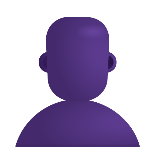 Bust In Silhouette on Microsoft 3D