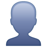 Bust In Silhouette on WhatsApp