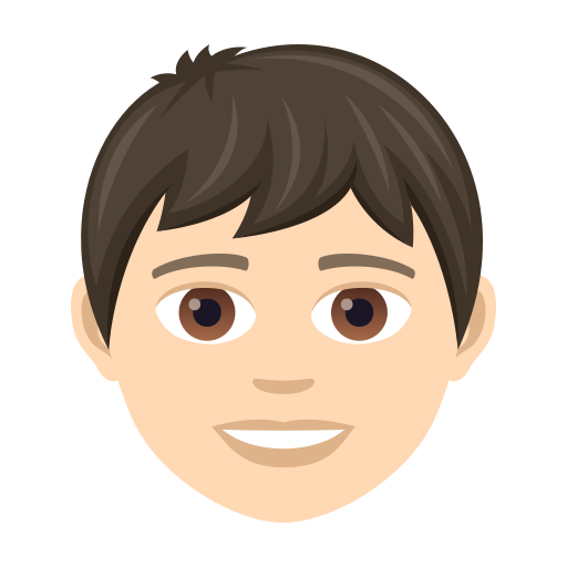 Boy: Light Skin Tone on JoyPixels
