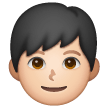 Boy: Light Skin Tone on Samsung