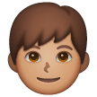 Boy: Medium Skin Tone on Samsung