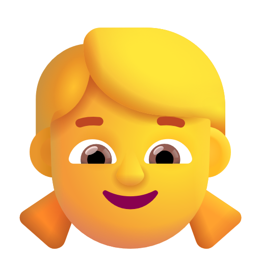 Girl on Microsoft 3D