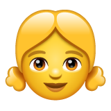 Girl on WhatsApp
