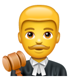 Man Judge on WhatsApp