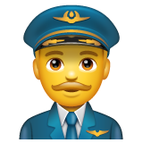 Man Pilot on WhatsApp