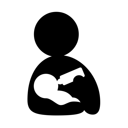 Man Feeding Baby on Noto Emoji