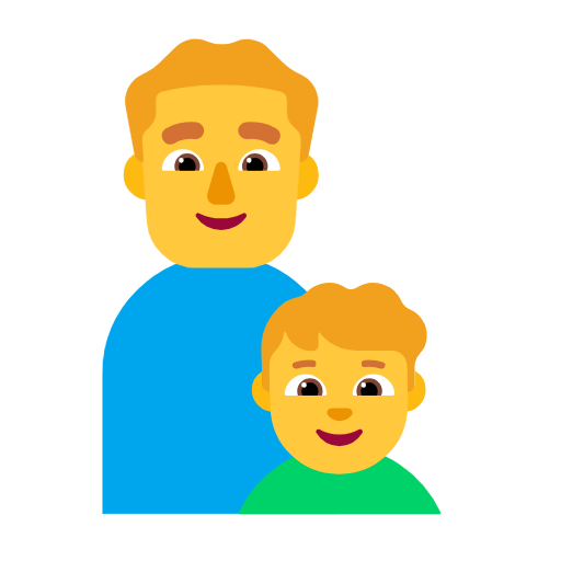 Family: Man, Boy on Microsoft Fluent