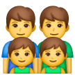 Family: Man, Man, Boy, Boy on Samsung