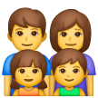 Family: Man, Woman, Girl, Boy on Samsung