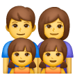 Family: Man, Woman, Girl, Girl on Samsung