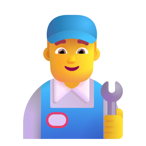 Man Mechanic on Microsoft 3D