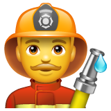 Man Firefighter on WhatsApp