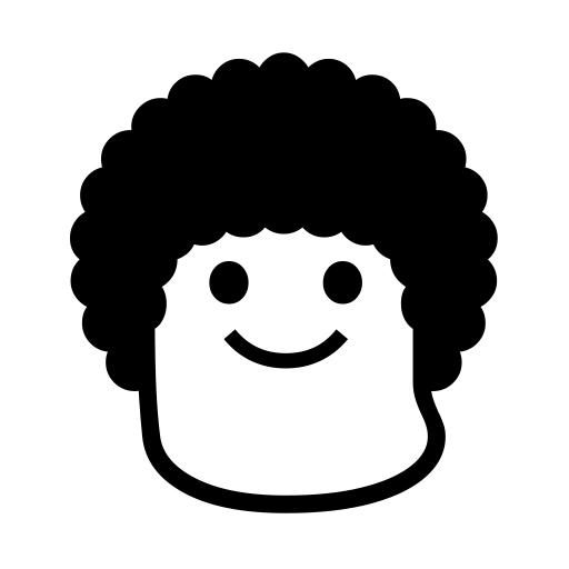 Man: Curly Hair on Noto Emoji