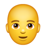Man: Bald on WhatsApp