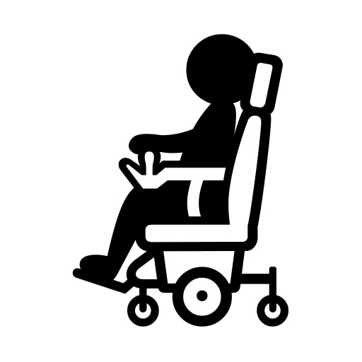 Man In Motorized Wheelchair on Noto Emoji