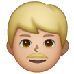 Man: Medium-Light Skin Tone on Samsung