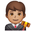 Man Judge: Medium Skin Tone on Samsung
