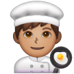 Man Cook: Medium Skin Tone on Samsung