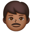 Man: Medium-Dark Skin Tone on Samsung