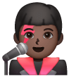 Man Singer: Dark Skin Tone on Samsung
