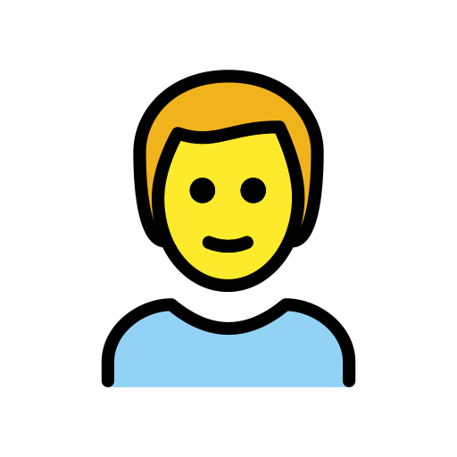 Man on OpenMoji