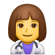 Woman Health Worker on Samsung