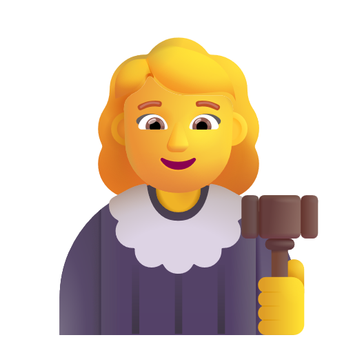 Woman Judge on Microsoft 3D