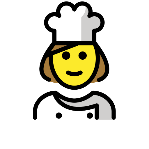 Woman Cook on OpenMoji