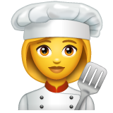 Woman Cook on WhatsApp