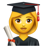 Woman Student on WhatsApp